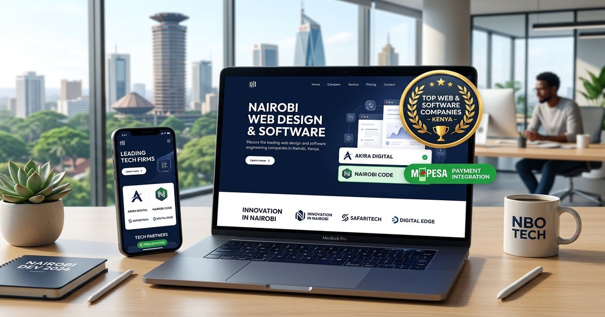 Best web design companies in Kenya 2026 AI Search & GEO Benchmark