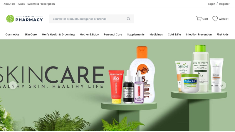 MedMarket Pharmacy website — Online Pharmacy & Healthcare Marketplace in Nairobi